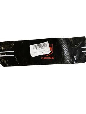 Dodge red & black threshold sticker NEW